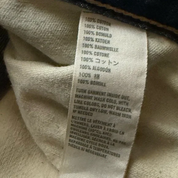 Men’s Hollister Boomer Low Rise Slim Bootcut Jeans Size 36 x 32" - Picture 4 of 4